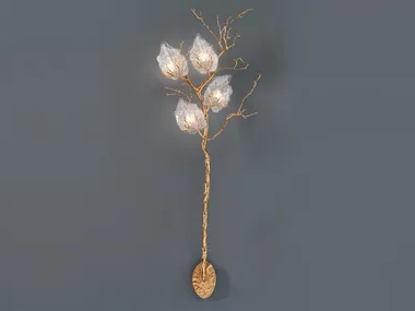 OUTONO CARPINUS - Handmade bronze wall lamp _ Serip