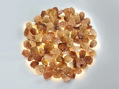 PATHLEAF FOLIAGE LARGE - Bronze wall lamp / ceiling lamp _ Serip