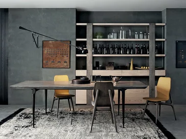 HIO - Rectangular wooden dining table _ Shake
