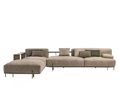 SOHO - Modular nabuk sofa _ Shake