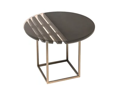 TAL - Round glass coffee table for living room _ Shake