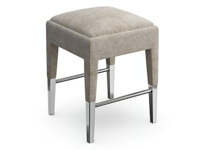 P08 - Fabric barstool with footrest _ Sicis