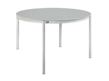 OUTLINE - Round ceramic garden table _ Sifas