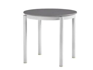 OUTLINE - Round ceramic side table _ Sifas