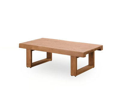 ALEXANDER - Rectangular teak coffee table _ Sika Design