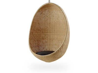 HANGING EGG - Swing rattan armchair _ Sika Design