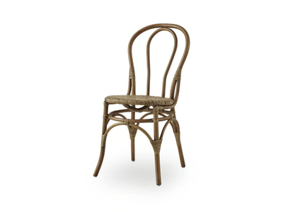 LULU - Rattan chair open back _ Sika Design