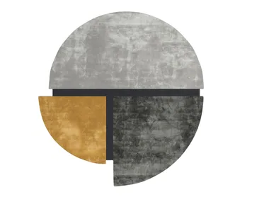 ISLAND AUTUMN - Hand-tufted rug in bamboo and wool _ Sirecom Tappeti