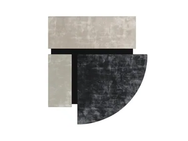 ISLAND DENIM - Hand-tufted rug in bamboo and wool _ Sirecom Tappeti