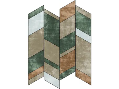 TANGRAM FOLIAGE - Hand-tufted rug _ Sirecom Tappeti