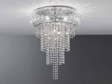 CASCATA SC 366 - Murano glass ceiling lamp _ Siru