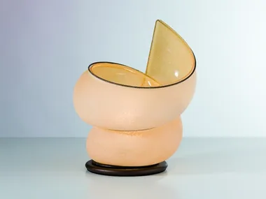 CHIOCCIOLA MT 241-035 - Murano glass table lamp _ Siru