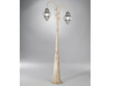 CLASSIC EP 398 - Murano glass garden lamp post _ Siru