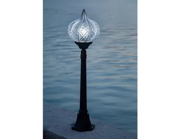 GOCCIA EP 111 - Murano glass garden lamp post _ Siru