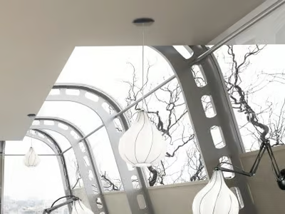 PEGASO RS 409 - Murano glass pendant lamp _ Siru