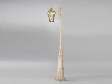 PIAZZA EP 114 - Murano glass garden lamp post _ Siru