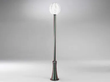 SFERA EP 361 - Murano glass garden lamp post _ Siru