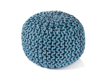 ALYSSA - Round nautical rope pouf _ SITAP Carpet Couture Italia