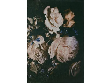 SICILY ELDORA BLACK - Rectangular rug with floral pattern _ SITAP Carpet Couture Italia