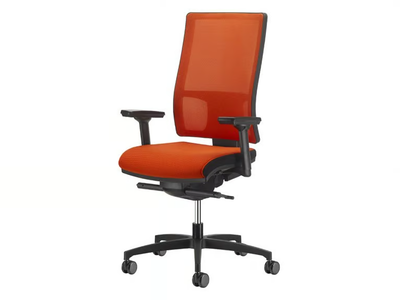 MESH LINE - Office chair with 5-Spoke base _ Sitland