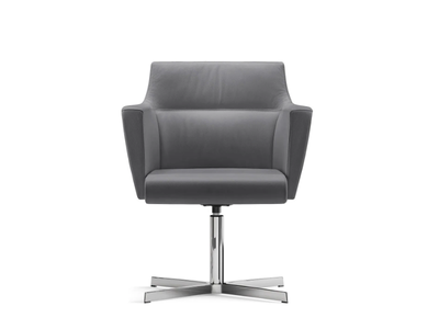 ADMIRAL - Swivel with 4-spoke base chair with armrests _ SITLOSOPHY®