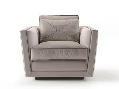 EXTRÒ - Fabric armchair with armrests _ Siwa Soft Style