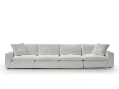 FLUFFY - Modular fabric sofa with removable cover _ Siwa Soft Style