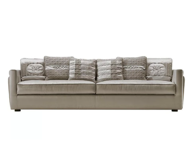 SHELL - Leather sofa _ Siwa Soft Style