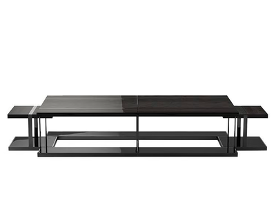 VERTIGO - Wooden and metal coffee table _ Siwa Soft Style