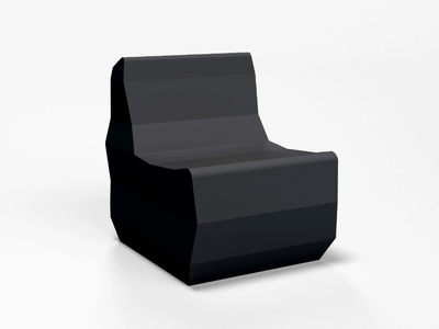 CRUSHED - Coated foam armchair _ SIXINCH