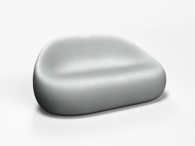 STEEN - 2 seater coated foam leisure sofa _ SIXINCH