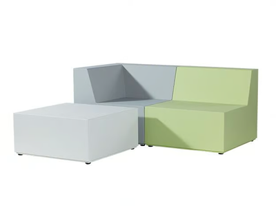 TRINITY - Modular coated foam leisure sofa _ SIXINCH
