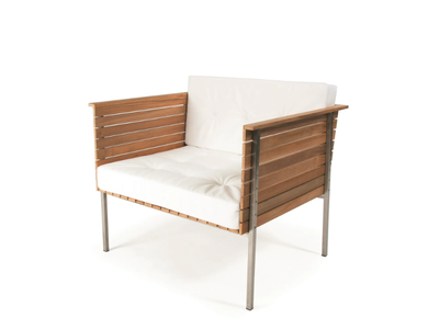 HÄRINGE - Teak garden armchair _ Skargaarden