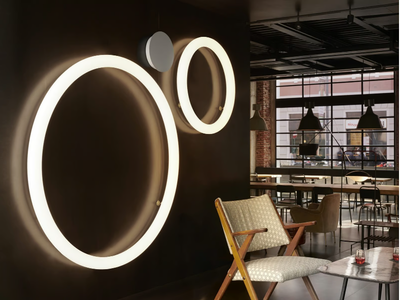 GIOTTO - Polyethylene wall lamp / ceiling lamp _ SLIDE