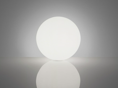 GLOBO - Polyethylene floor lamp _ SLIDE