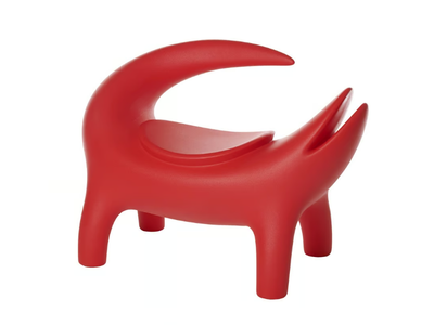 KROKO - Polyethylene garden stool _ SLIDE