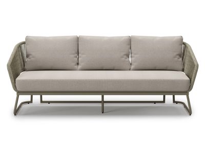 CLAUDE - 3 seater fabric garden sofa _ SNOC