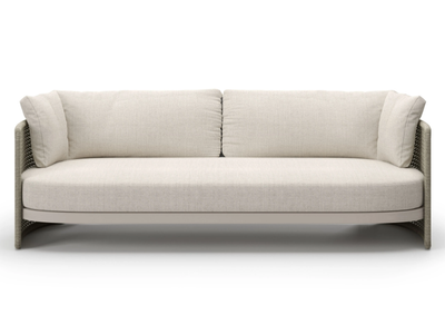 MIURA - 3 seater fabric garden sofa _ SNOC