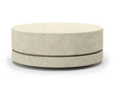 MIURA - Low concrete garden side table _ SNOC