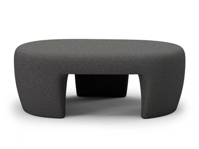 NIXIE - Low sandstone garden side table _ SNOC