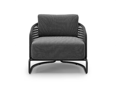 PIGALLE - Garden armchair with armrests _ SNOC