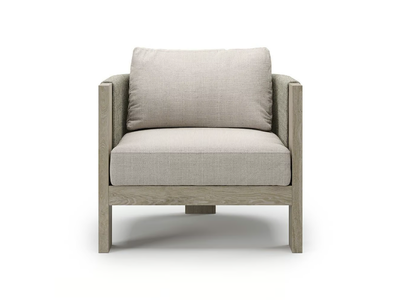 RALPH - Garden armchair with armrests _ SNOC