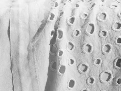 OLS - Embroidered linen sheet _ Society Limonta