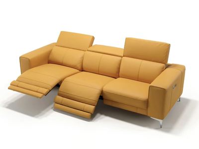 CUPELLO XXL - 3 seater leather sofa _ Sofanella