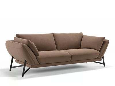 ESTELLA - 3 seater fabric sofa _ Sofanella