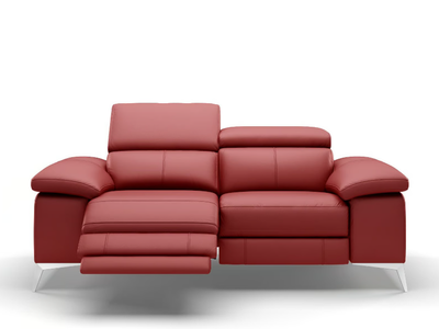 MILANO - 2 seater leather sofa _ Sofanella