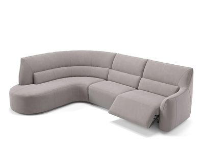 PESARO - Corner fabric sofa _ Sofanella