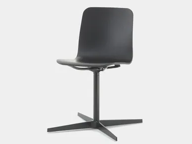BEBO CR - Swivel multi-layer wood chair _ SOFTLINE 1979