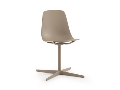 COUPÉ CR - Swivel with 4-spoke base polypropylene chair _ SOFTLINE 1979