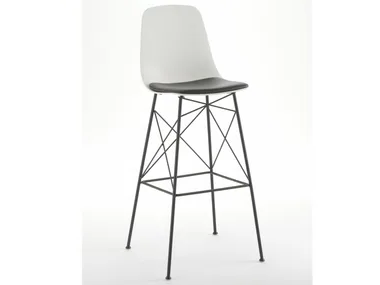 COUPÉ SG TRC - High polypropylene stool with footrest _ SOFTLINE 1979